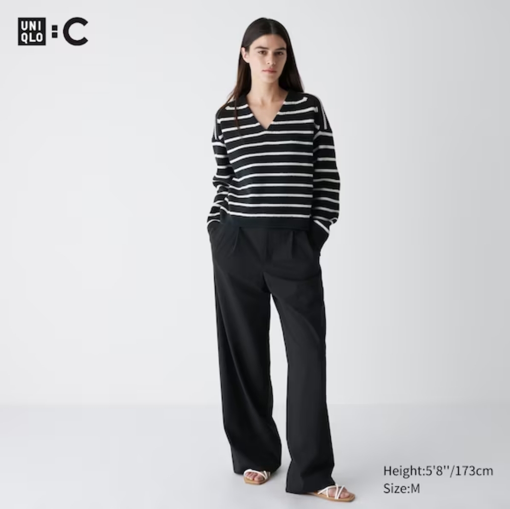 Uniqlo Wool Blend Flare Pants